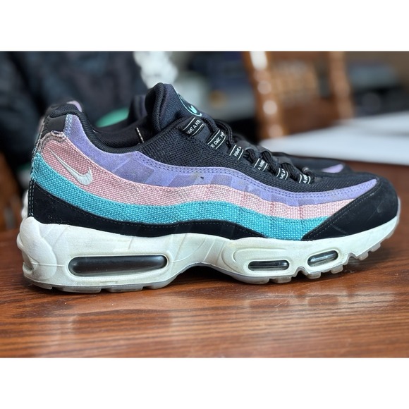 Nike Other - Nike Air Max 95 Have A Nike Day BQ9131-001 Men's Size 9 Teal Purple Black